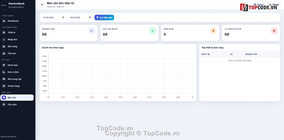 Website quản lý,quản lý thiết bị,quản lý